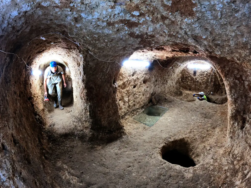 Турецкие археологи обнаружили подземный город, в котором во временя Римской империи скрывались христиане