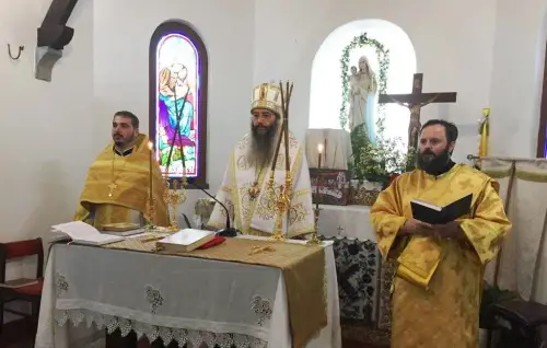 Первую литургию совершили на новом приходе Русской Церкви в Португалии