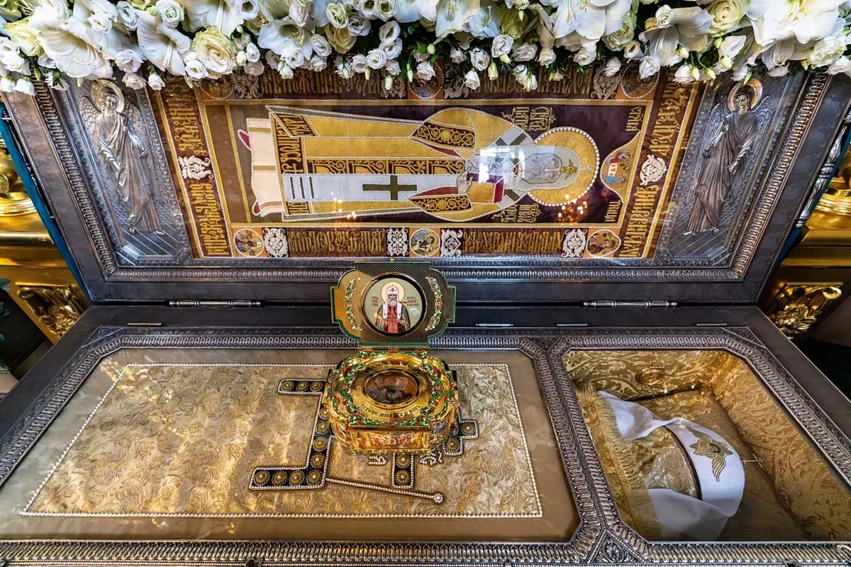 Принесение ковчега с мощами свт. Тихона Московского охватит 90 крупных городов России и Белоруссии