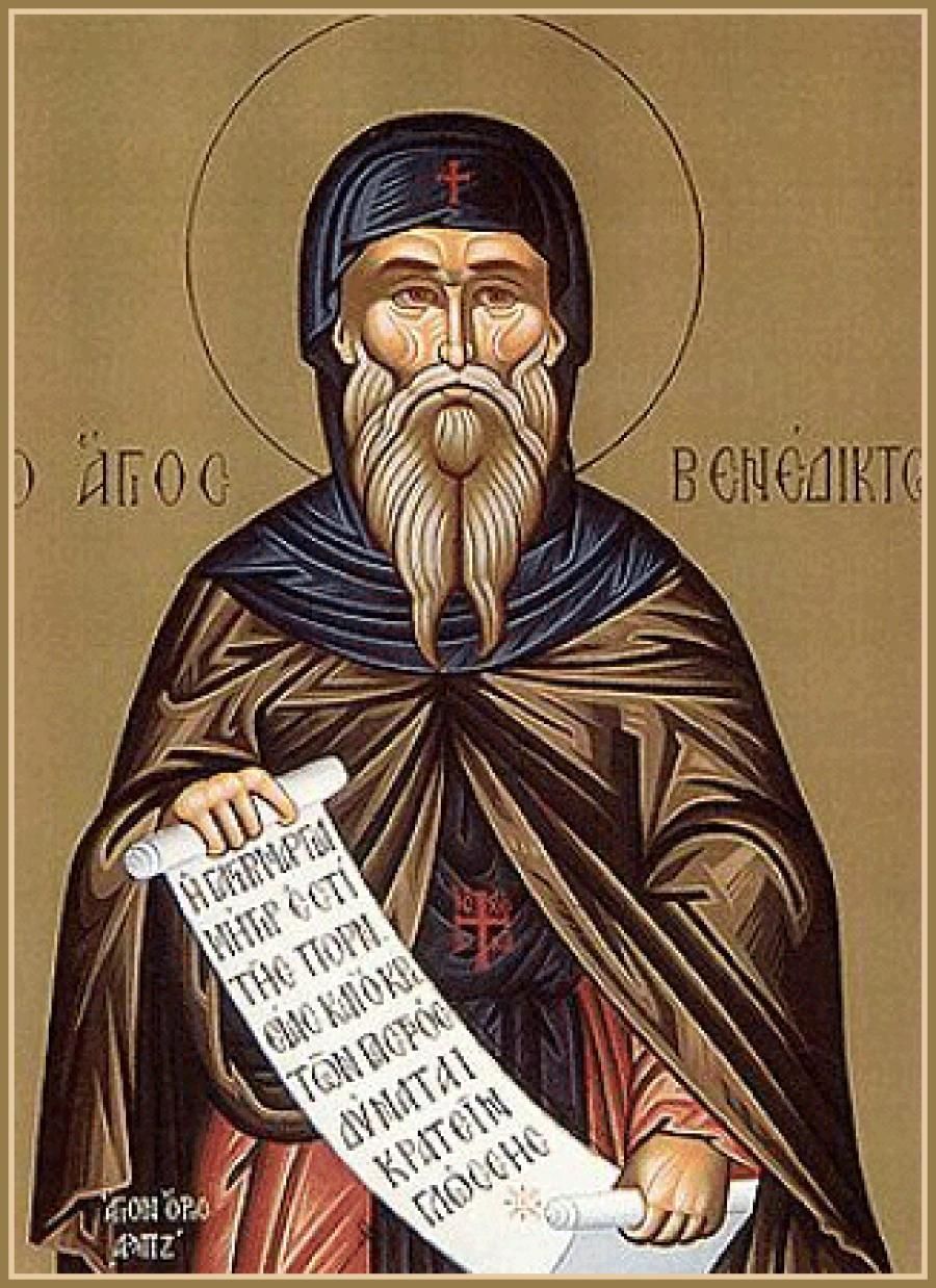 преподобный Венедикт Нурсийский