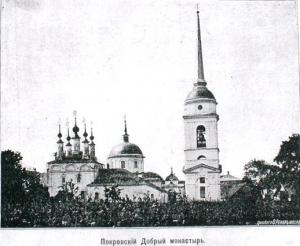 Лихвинский Покровский Добрый мужской монастырь