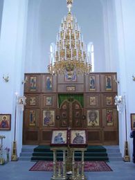 Внутреннее убранство Храма в честь Святых Новомучеников и Исповедников Российских