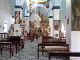 Внутреннее убранство церкви святителя Николая в Бейт-Джале