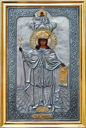 Почитаемая икона святой великомученицы Екатерины
