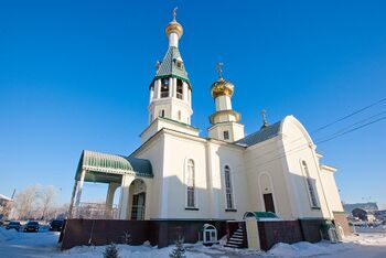 Храм во имя святого преподобного Серафима Саровского (Астана)