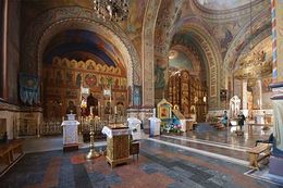 Внутреннее убранство Покровского собора в Севастополе