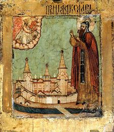 Святой Александр Ошевенский, основатель монастыря