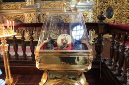 "Сандалии" святого Меркурия в Успенском соборе Смоленска