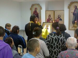 Республика Татарстан (храмы), Молитвенная комната великомученика Пантелеимона при психоневрологическом интернате (Камские Поляны)