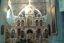 Интерьер церкви во имя Михаила Архангела