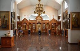 Интерьер Спасо-Преображенского собора