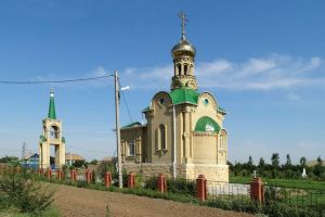 Черноярский район (Астраханская область), Храм Иоанна Богослова, Вязовка
