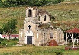 Монастырский храм до восстановления