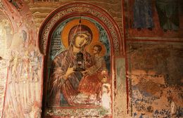 Образ Божией Матери. Монастырь Ватопед