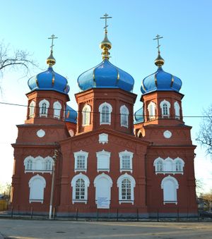 Саратовская область (храмы), Покровский храм Петровск5