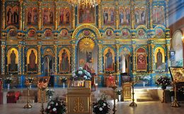 Внутреннее убранство Казанского собора