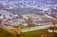 Далматовский Успенский мужской монастырь, вид сверху
