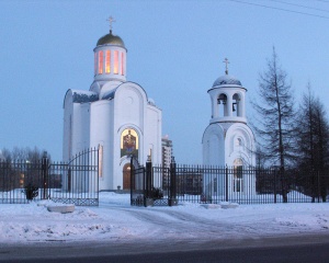 Церковь Успения Пресвятой Богородицы на Малой Охте (Санкт-Петербург).jpg