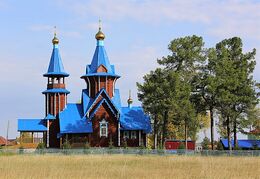 Храм Тихвинской иконы Божией Матери (Атиг)