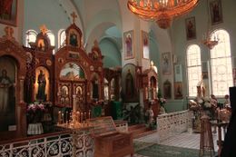 В храме Иоанновского монастыря