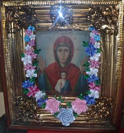 Икона Богородицы "Знамение", Ольгинский монастырь, Луганск)