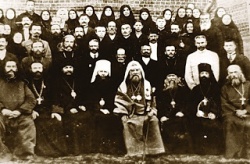 Свт.Патриарх Тихон у Введенской церкви в 1918г.