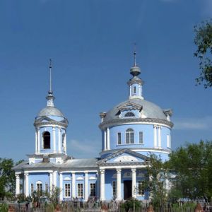 Луховицкий округ, Успенский храм Белоомут