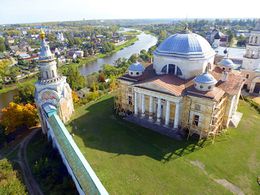 Борисоглебский монастырь, вид сверху