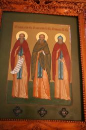 Икона преподобных Зосимы, Савватия и Германа, Соловецких чудотворцев