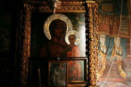 Икона Богородицы. Монастырь Ватопед