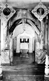 Нижний храм Воскресенского скита. Фото начала XX века
