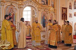 Торжественная литургия, посвященная 20-летию открытия Марие-Магдалининского монастыря