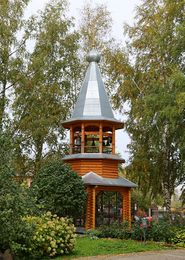 Звонница Покровского Зверина монастыря в Новгороде Великом
