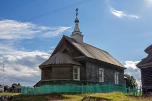 Онежский район (Архангельская область), Бор, церковь Ильи Пророка