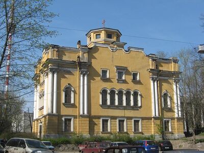 Церковь Спаса Преображения на Аптекарском острове (Санкт-Петербург), Церковь Спаса Преображения на Аптекарском острове