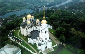 Владимирская область, Собор, вид сверху