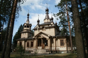 Церковь прп. Серафима Саровского (Песочный), Церковь Серафима Саровского (Песочный)