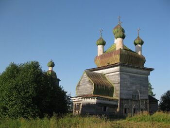 Церковь Михаила Архангела в Архангело (Шелоховская)