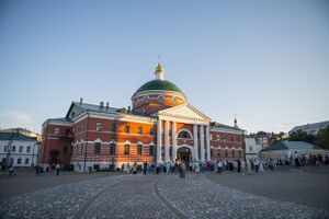 Казань (храмы), Храм Воздвижения Креста Господня в Казанско-Богородицком мужском монастыре (Казань)