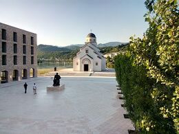 Храм Святого князя Лазаря и всех сербских мучеников в мемориально-туристическом комплексе Андричград