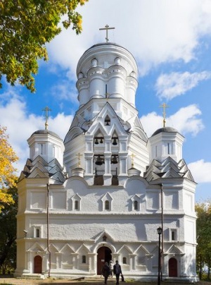 Храм Усекновения главы Иоанна Предтечи в Дьякове (Москва), Храм в Дьякове