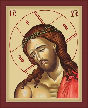 Терновый венец Спасителя, Христос в венце