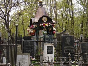 Даниловское кладбище. Часовня над могилой блж. Матроны