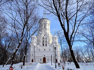 Храм Усекновения главы Иоанна Предтечи в Дьякове (Москва), Храм в Дьякове1