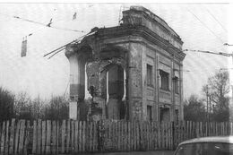Советские годы, руины храма