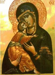 «Владимирская-Скитская» икона Божией Матери