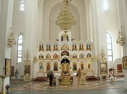 Внутреннее убранство Покровского собора в Запорожье