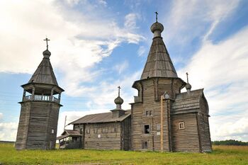 Церковь Иоанна Златоуста в Саунино (Кипрово)