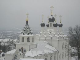 Петро-Павловский женский монастырь. Вид сверху