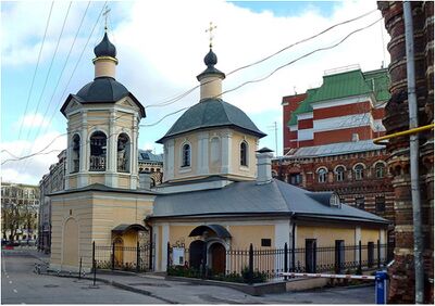 Храм Преподобного Сергия Радонежского в Крапивниках (Москва), Храм Крапивники1